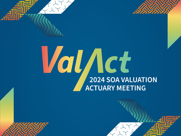 Valuation Actuary Meeting, ValACT. This event takes place from August 25, 2024 to August 28, 2024 in New York, NY in the United States.